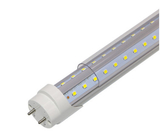 160LM/W T8 LED Tube Light with 10-72W, Milky/Frosted Cover and Linkable Cable