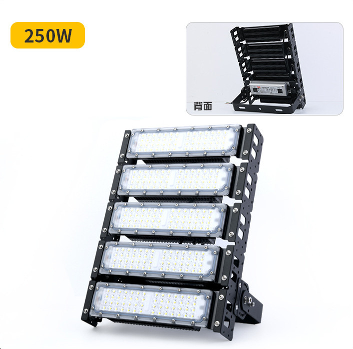 3030 SMD Light Source LED Stadium Light with 0-10V Dimmable and 80-83Ra/95-98Ra CRI