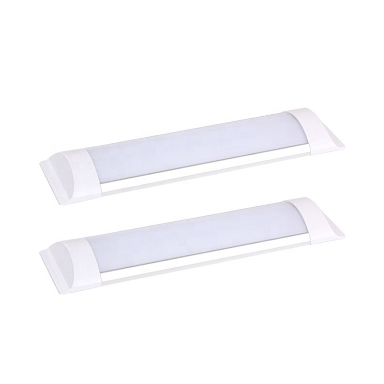 LED Batten Slimline Profile Wide Tube Day White Available in 2ft 4ft 5ft 18W 36W 45W Wall and linear led light fixture